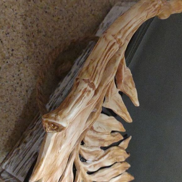 Fitz & Floyd Black Serving Tray Vintage new condition.  17 x 11" . C4 - Picture 3 of 6